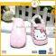 Hot sale very soft sole cute lovely printing baby kids moccasins cheap fake leather shoe