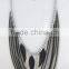 Latest design metal feather tassel chain necklace