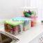 Kitchen Use Food Rice Storage Containers Clear Plastic Folding Box