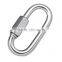 Various type zinc plated quick link metal quick connector links