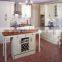 White china kitchen cabinet, flat modern kitchen cabinet