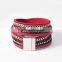 Hot sell double wrap rhinestone velvet bracelet with tassel wholesale jewelry