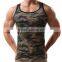 Men's Gym Sleeveless Camo Vest Tank Top