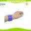 Colorful PVC road safety reflective wristband