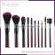 10pcs makeup brush cleaner silicone face cleaning brush cosmetic set eyebrow brush wave point