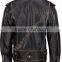 Black Brando Motorbike Leather Jacket