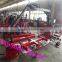 Electric poewered 1-12T Log trailer with crane