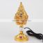 wholesale tower shape beautful diamond electric incense burner popular in middle east