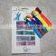 2015 girls hair band printing knotted custom elastic foe hair tie