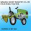 mini tractor with harvester