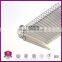 Honeycomb/cellular structure easy installation u-lock polycarbonate sheet for roofing, skylights, awning, carport,