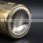 Custom High-grade Gold Glass Wine Bottle for Banquet