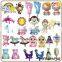 cute cartoon pattern aluminum film balloons