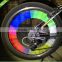 DIY Bike reflector tube on wheel