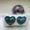 and mosaic glass ball in different color christmas decor hearts for Christmas home decoration