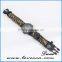 With Emergency Rescue Rope Men's Paracord Survival Watch Bracelet