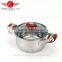 good quality best selling stainless steel soup pot set/cooking pot