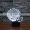 New NFL LED 3D Night Light 7-Color Table Lamp Xmas Gift