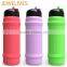 Hot new products for 2015 silicone unbreakable water bottle