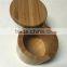 Wholesale bamboo storage container with lid/China Factory/Bamboo jar
