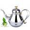 Portable Stainless Steel Hot coffee kettle red tea kettle