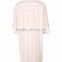 Women Blouses 2017 New Designs Shell Pink Stripe Beach Shirt Ladies Beach Cover Up Blouse Tops Shirt