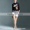 newest chinese stylish popular sexy ladies loose top factory price