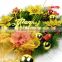 HFR-T339 artificial christmas flowers christmas wreath
