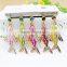 2015 fish style cell phone ear cap various phone jewelry accessory dust plug for women