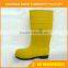 Yellow Heat Protection Steel Toe Work Boots For Chemical Industry