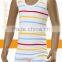 BOYS SINGLE JERSEY LYCRA STRIPED SINGLET BOXER SET