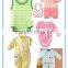 Printed autumn wear long sleeve custom infant organic cotton wholesale newborn cheap baby clothes china
