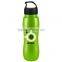 USA Made 25 oz Tritan Metalike Sports Bottle With Crest Lid - metallic colors, BPA/BPS-free and comes with your logo