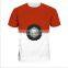 walson hot sales Pokemon Pokeball print T-Shirt Tops