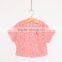 wholesale lace shirts for baby girls pink and white lace blanks boutique