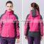 man fleece lined jacket hardshell jacket with hood