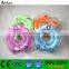 Guangdong manufacturer available stocked PVC inflatable neck ring inflatable baby collar ring with 4 colors for selection