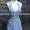 Sexy Halter Design Long Chiffon Girls Bridesmaid Dress Pattern