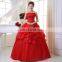 HS1622 Latest Cheap Plus Size Maternity Puffy Ruffle Ball Gown Bridal Wedding Dress