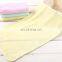 bamboo fiber material towel for kids use plain color