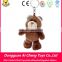 10cm Plush Bear keychain/teddy bear Keychain with T-shirt min teddy bear keychain toy