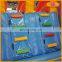 Water park jumping bouncer and slide inflatable combo with pool
