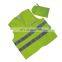 wholesale yellow 120g polyester Reflective Safety Vest