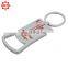 factory sale metal bottle opener keychain with tags