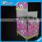 Flower Cotton Candy Machine Price cotton flower candy floss machine with hand cart