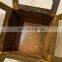 Beautiful Corten Steel Flower Pot with drain holes in bottom