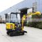 1.8 Ton Full Hydraulic Small Crawler Type  Excavator Mini Digger Machine Price For Sale