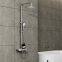 IT-P010 luxury bathroom shower valves chrome colour 3 functions shower column with bracket