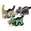 Pet squeaky dinosaur toy stuffed plush toy for pet dog teeth cleaning