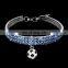 Luxury rhinestone noble rhinestone diamond pet collar dog cat necklace